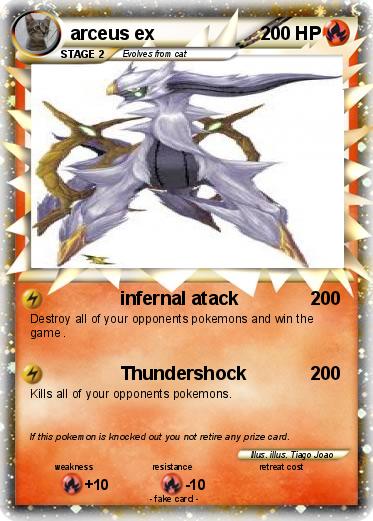 Pokemon arceus ex