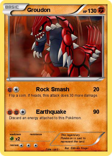 Pokemon Groudon