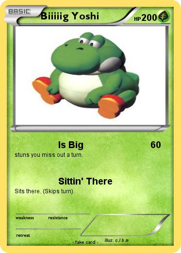 Pokemon Biiiiig Yoshi