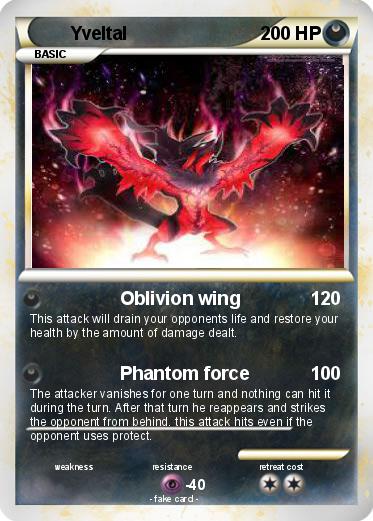 Pokemon Yveltal