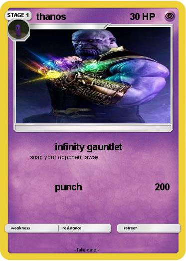 Pokemon thanos