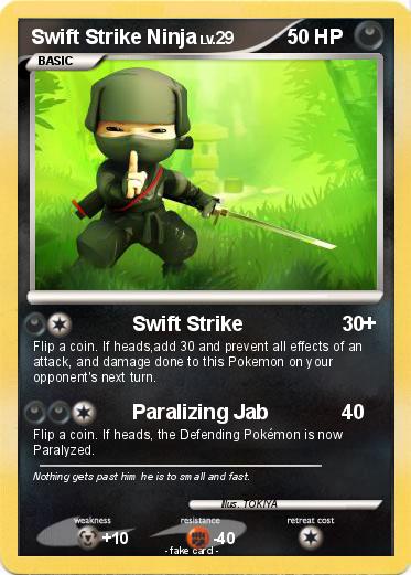 Pokemon Swift Strike Ninja