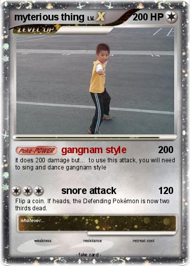 Pokemon myterious thing