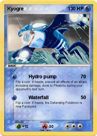 Pokemon Kyogre