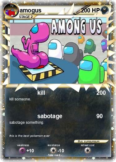 Pokemon amogus