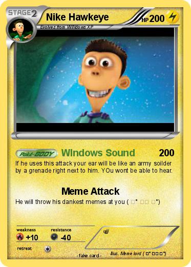 Pokemon Nike Hawkeye