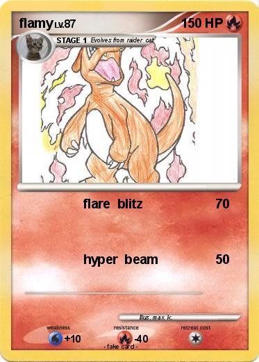 Pokemon flamy