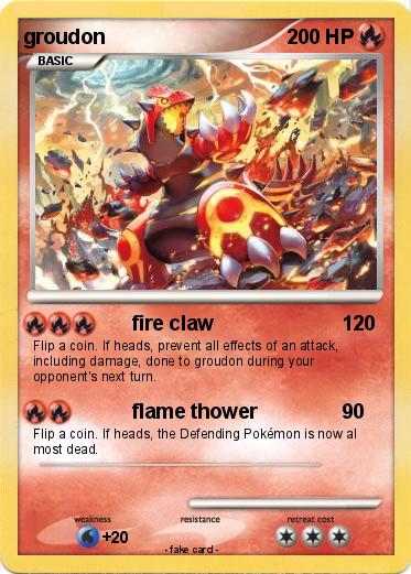 Pokemon groudon