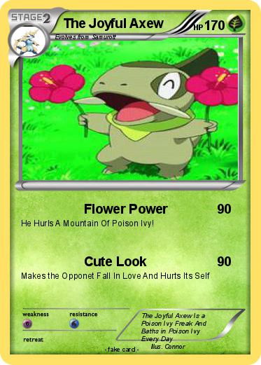 Pokemon The Joyful Axew