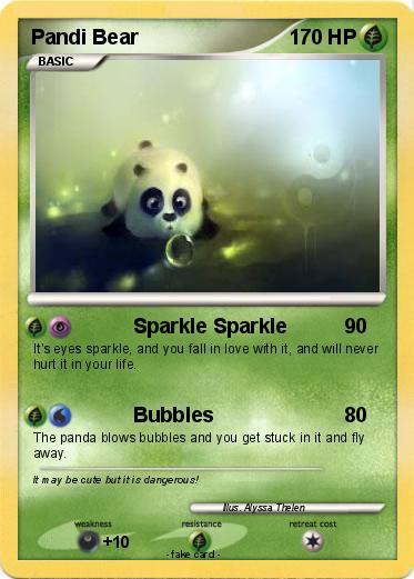 Pokemon Pandi Bear