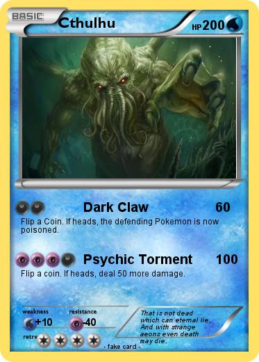 Pokemon Cthulhu