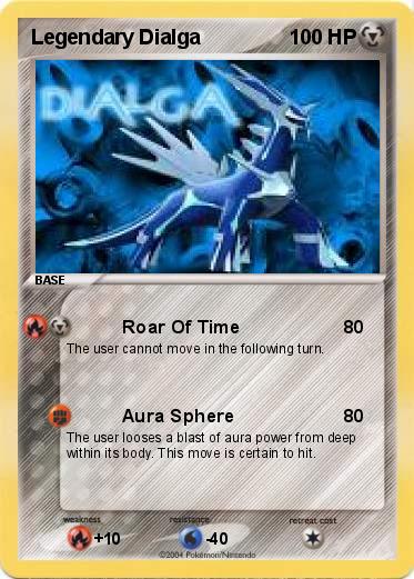 Pokemon Legendary Dialga