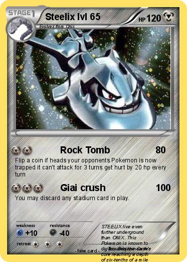 Pokemon Steelix lvl 65