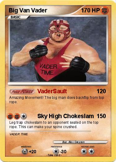 Pokemon Big Van Vader
