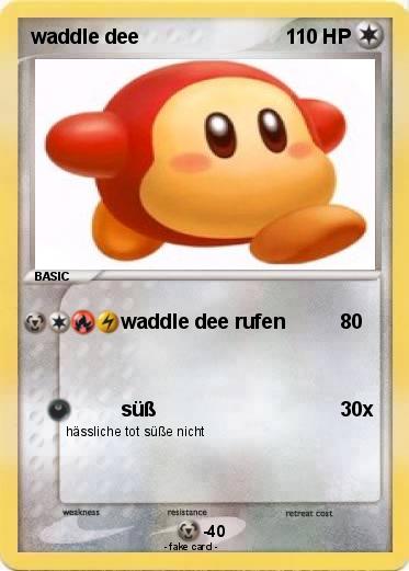 Pokemon waddle dee