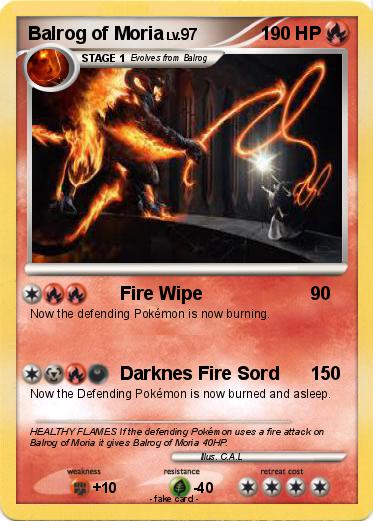 Pokemon Balrog of Moria