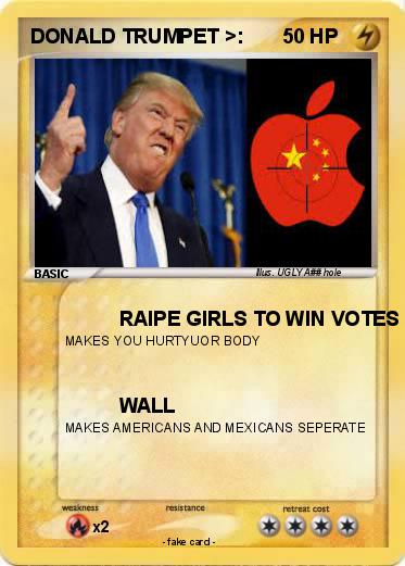 Pokemon DONALD TRUMPET >: