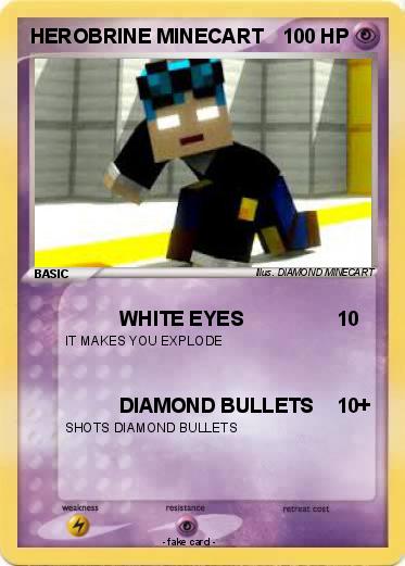 Pokemon HEROBRINE MINECART