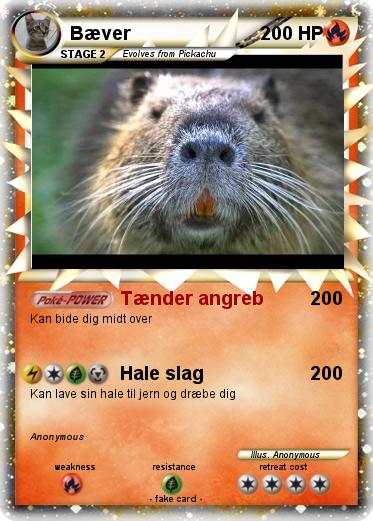 Pokemon Bæver