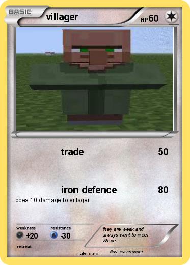 Pokemon villager