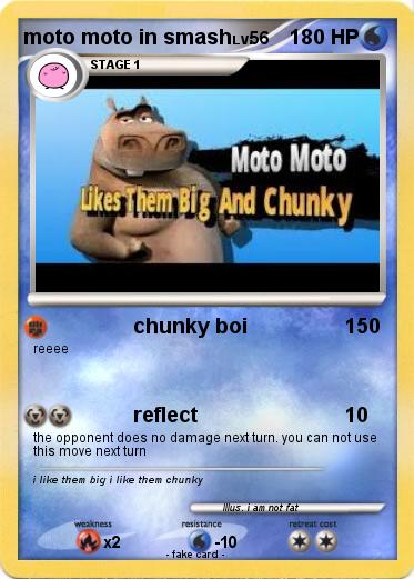 Pokemon moto moto in smash