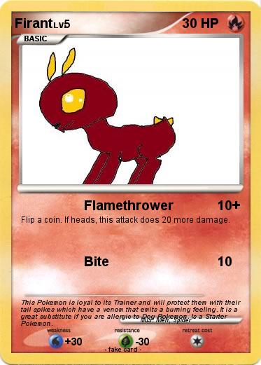 Pokemon Firant