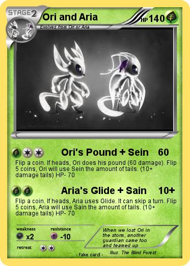 Pokemon Ori and Aria