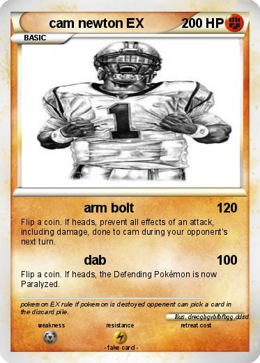 Pokemon cam newton EX