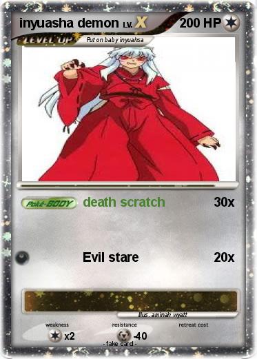 Pokemon inyuasha demon