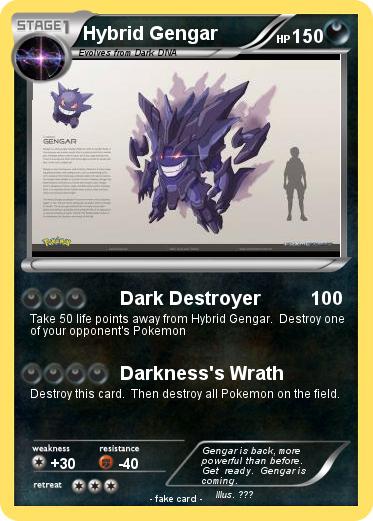 Pokemon Hybrid Gengar
