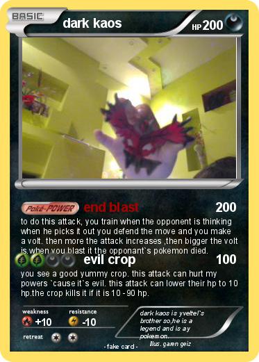 Pokemon dark kaos