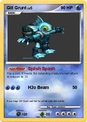 Pokemon Gill Grunt