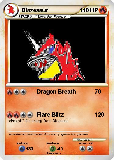 Pokemon Blazesaur