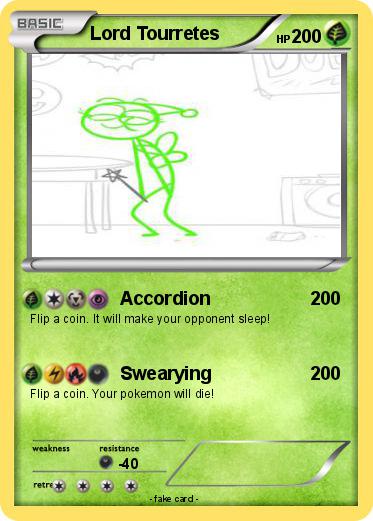 Pokemon Lord Tourretes