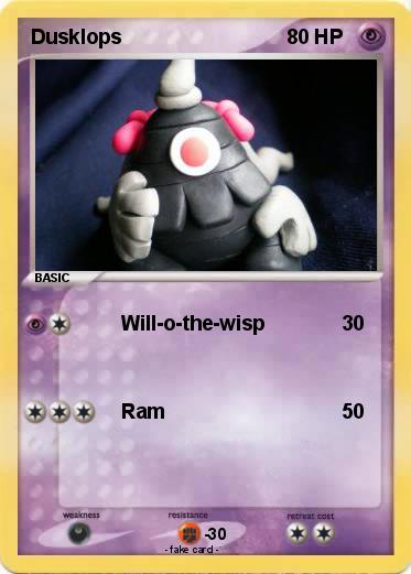 Pokemon Dusklops
