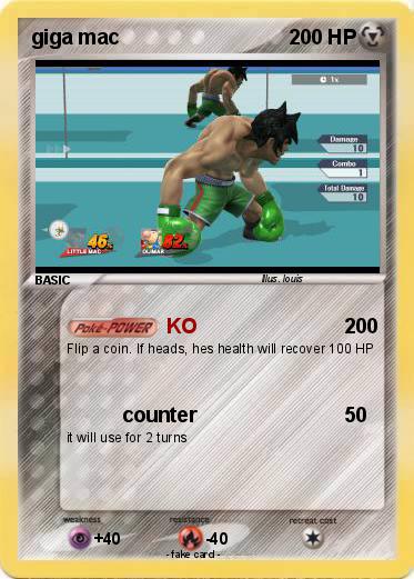 Pokemon giga mac