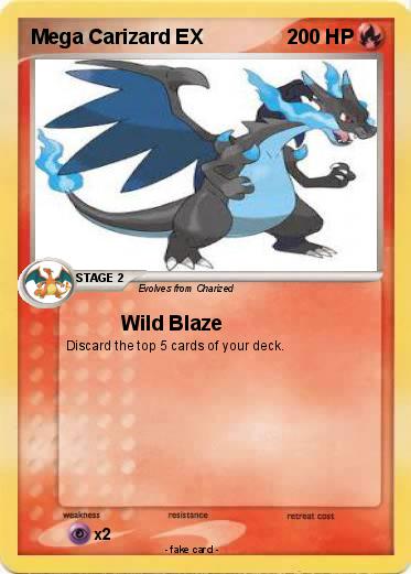 Pokemon Mega Carizard EX
