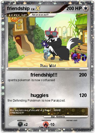 Pokemon friendship