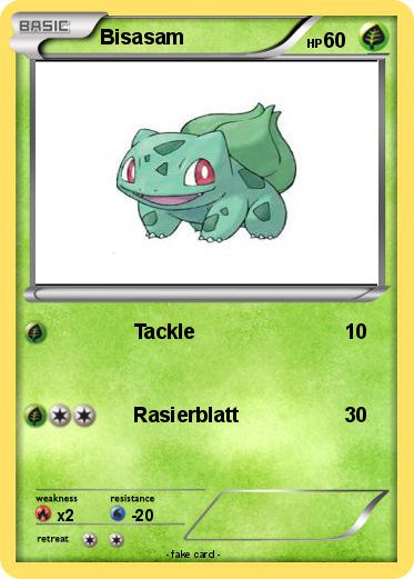 Pokemon Bisasam