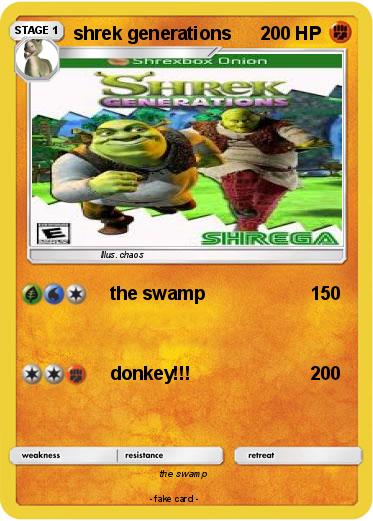 Pokemon shrek generations