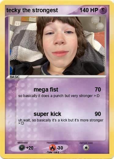 Pokemon tecky the strongest