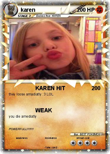 Pokemon karen