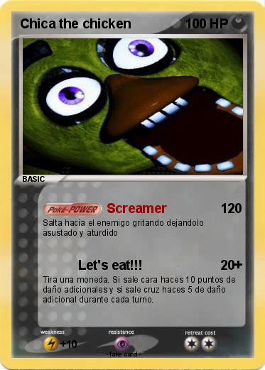 Pokemon Chica the chicken