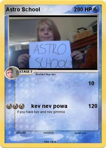 Pokemon Astro School