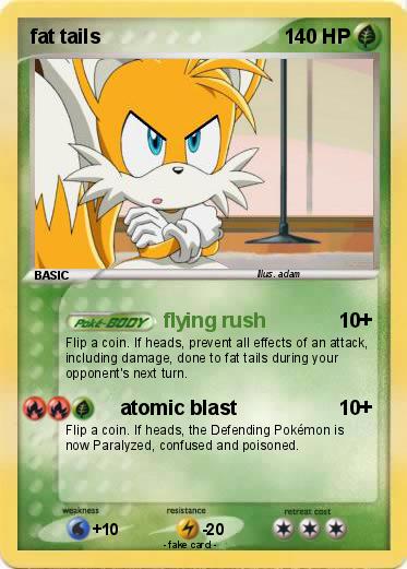 Pokemon fat tails