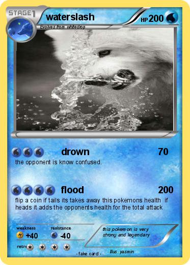 Pokemon waterslash