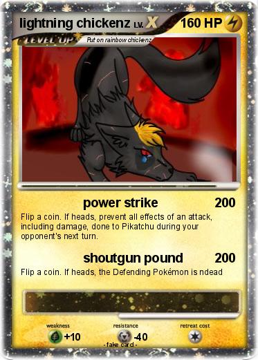 Pokemon lightning chickenz