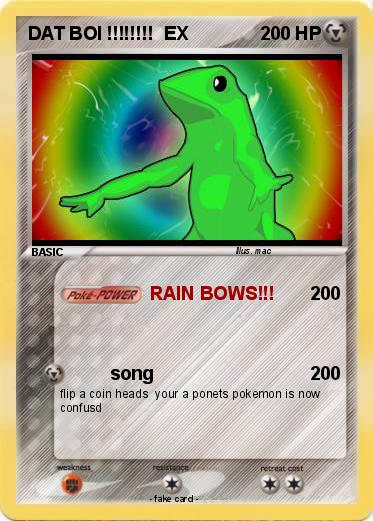 Pokemon DAT BOI !!!!!!!!  EX