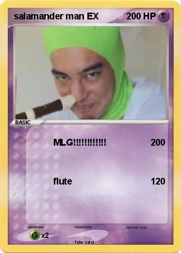 Pokemon salamander man EX