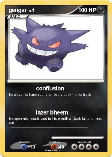 Pokemon gengar